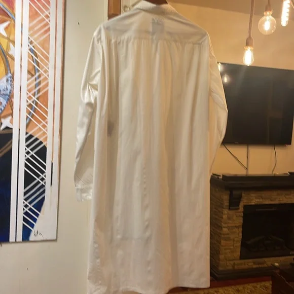 Yohji Yamamoto Y3 avante gard long dress shirt
